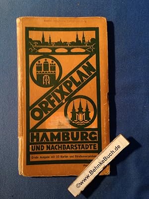 Orfixplan Hamburg und Nachbarstädte - Grosse Ausgabe mit 38 Karten und Strassenverzeichnis - Hart...