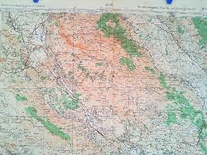 Karte von Jugoslawien - Split Im Maßstab 1:100.000. Sonderausgabe! Nur für den Dienstgebrauch! Bl...