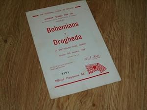 Imagen del vendedor de Official Programme: Bohemians v Drogheda at Dalymount Park, Dublin Sunday 8th January, 1967 a la venta por Dublin Bookbrowsers