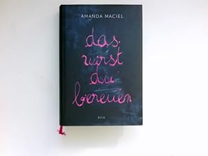 Bild des Verkufers fr Das wirst du bereuen : Amanda Maciel. Aus dem amerikan. Engl. von Christa Prummer-Lehmair und Katharina Frs zum Verkauf von Antiquariat Buchhandel Daniel Viertel