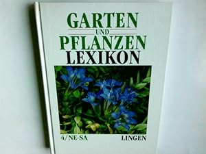 Imagen del vendedor de Garten- und Pflanzen-Lexikon; Teil 4, Ne - Sa Fachred.: B. Burr . a la venta por Antiquariat Buchhandel Daniel Viertel