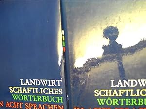 Landwirtschaftliches Wörterbuch in acht Sprachen (zwei Bände komplett: hier Band 1+ 2);