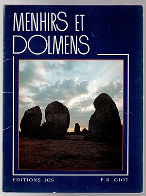 Imagen del vendedor de Menhirs et dolmens a la venta por LibrairieLaLettre2