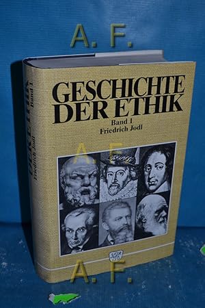 Bild des Verkufers fr Geschichte der Ethik als philosophischer Wissenschaft : Erster Band, bis zum Schlusse des Zeitalters der Aufklrung. zum Verkauf von Antiquarische Fundgrube e.U.