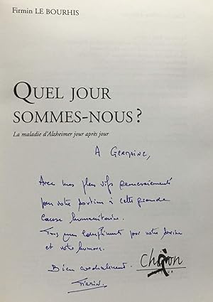 Quel jour sommes-nous? La maladie d'Alzeimer jour après jour