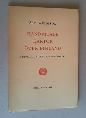 Imagen del vendedor de Handritade kartor ver Finland i Uppsala universitetsbiliotek. / Uppsalan yliopiston kirjaston piirretyt Suomen kartat. a la venta por Antiquariat Sander