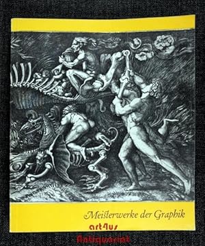 Seller image for Meisterwerke der Graphik : 40 grosse Graphiker zwischen 1450 u. 1950. [Ausstellung z. Jahrhundertfeier d. Hamburger Kunsthalle]. [[Ausstellungskatalog]]. for sale by art4us - Antiquariat