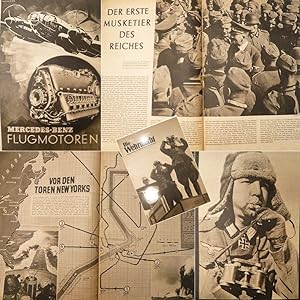 Imagen del vendedor de Die Wehrmacht. Nr. 4 vom 11. Februar 1942 / 6. Jahrgang * M e r c e d e s - B e n z F l u g m o t o r e n / G e n e r a l o b e r s t R o m m e l a la venta por Galerie fr gegenstndliche Kunst