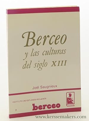 Bild des Verkufers fr Berceo y las culturas del siglo XIII. zum Verkauf von Emile Kerssemakers ILAB