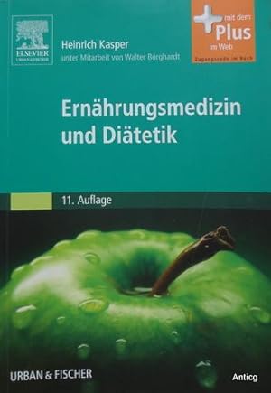 Seller image for Ernhrungsmedizin und Ditetik. Unter Mitarbeit von Walter Burghardt. 11., berarbeitete Auflage. for sale by Antiquariat Gntheroth