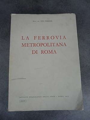 Image du vendeur pour La Ferrovia Metropolitana di Roma Subway Metro train Nombreux plans dpliants rare et recherch. mis en vente par Daniel Bayard librairie livre luxe book