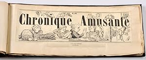 172 bandeaux de - La Chronique Amusante. Grand journal illustré, international.