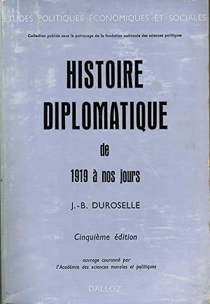 HISTOIRE DIPLOMATIQUE