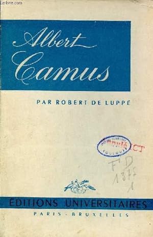 Bild des Verkufers fr Albert Camus - Collection Classiques du XXe sicle. zum Verkauf von Le-Livre