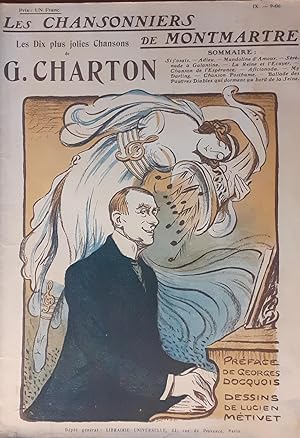 Les Dix Plus Jolies Chansons De Georges Charton. Préface De Georges Docquois, Dessins De Lucien M...