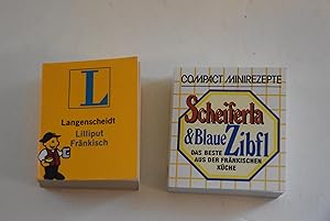 Scheiferla & blaue Zibfl: [das Beste aus der frankischen Küche]. & Langenscheidt Lilliput Fränkis...