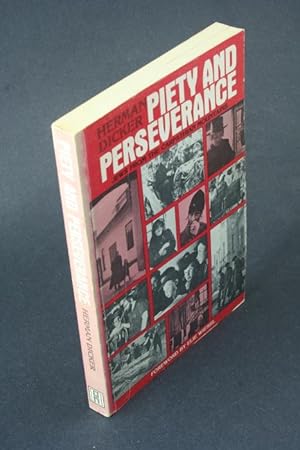 Seller image for Piety and perseverance: Jews from the Carpathian Mountains. Foreword by Elie Wiesel for sale by Steven Wolfe Books