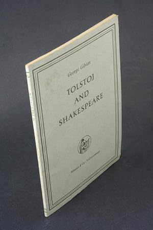 Bild des Verkufers fr Tolstoj and Shakespeare. zum Verkauf von Steven Wolfe Books