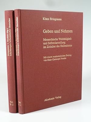 Imagen del vendedor de Schenkungen hellenistischer Herrscher an griechische Stdte und Heiligtmer Teil II, 1.+2. Band. a la venta por Antiquariat Dorner