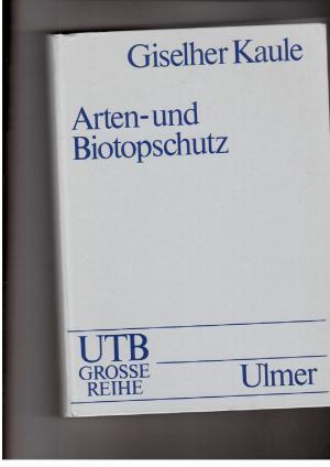 Imagen del vendedor de Arten -und Biotopschutz a la venta por manufactura
