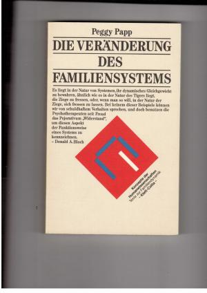 Imagen del vendedor de Die Vernderung des Familiensystems a la venta por manufactura