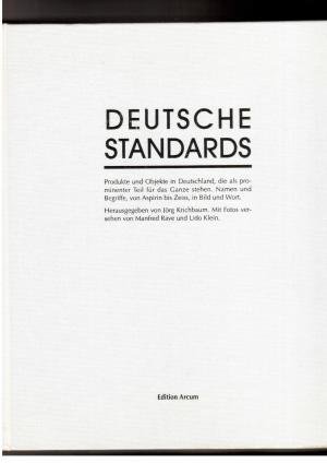 Bild des Verkufers fr Deutsche Standards - Marken des Jahrhunderts -10. Erweiterte Auflage zum Verkauf von manufactura