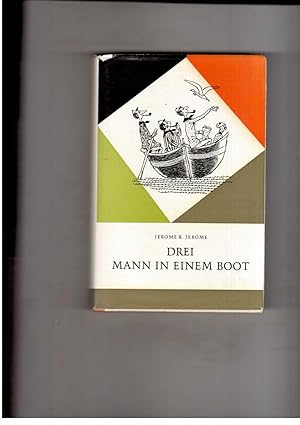 Bild des Verkufers fr Drei Mann in einem Boot - Einband und Textillustrationen Fritz Biermann zum Verkauf von manufactura