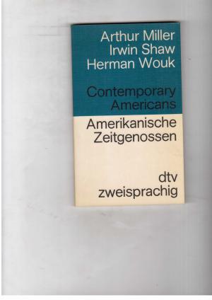 Seller image for Amerikanische Zeitgenossen - zweisprachig for sale by manufactura