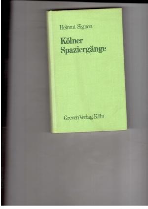 Seller image for Klner Spaziergnge for sale by manufactura