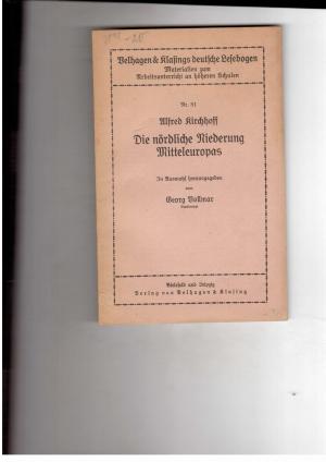 Bild des Verkufers fr Die nrdliche Niederung Mitteleuropas zum Verkauf von manufactura