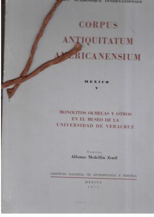 Imagen del vendedor de Corpus antiquitatum americanensium - Mexiko V - Monolitos olmecas y otros en el Museo de la Universidad de Veracruz a la venta por manufactura