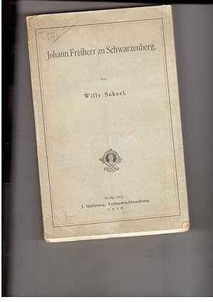 Bild des Verkufers fr Johann Freiherr zu Schwarzenberg zum Verkauf von manufactura