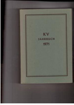 Imagen del vendedor de KV-Jahrbuch - Die Mitglieder und die Angehrigen des KV a la venta por manufactura