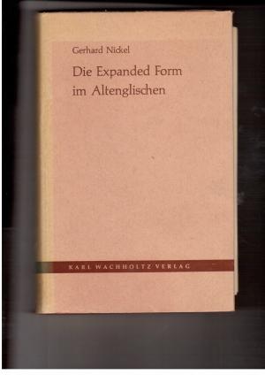 Seller image for Die Expanded Form im Altenglischen for sale by manufactura