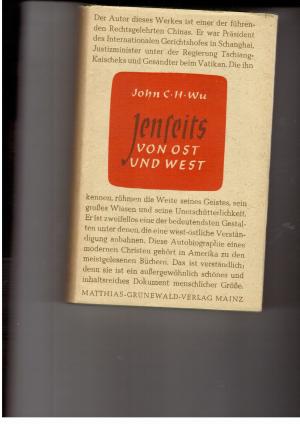 Seller image for Jenseits von Ost und West for sale by manufactura