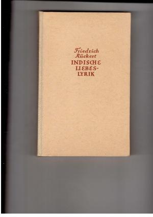 Seller image for Indische Liebeslyrik for sale by manufactura