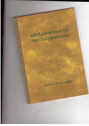 Image du vendeur pour Philosophische Anthropologie mis en vente par manufactura