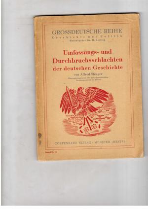 Bild des Verkufers fr Umfassungs-und Durchbruchschlachten der deutschen Geschichte zum Verkauf von manufactura