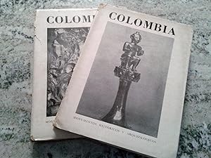 COLOMBIA. Monumentos y Objetos Arqueológicos - Arte Colonial Neogranadino Libro Primero. Libro Se...