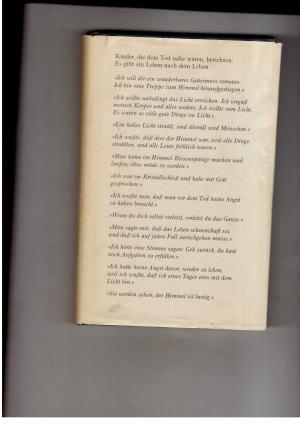 Immagine del venditore per Zum Licht - Was wir von Kindern lernen knnen , die dem Tod nah waren - Mit einem Vorwort von Raymond A. Moody venduto da manufactura