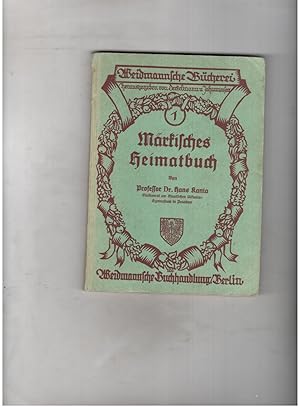 Bild des Verkufers fr Mrkisches Heimatbuch zum Verkauf von manufactura
