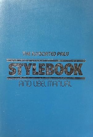 Immagine del venditore per The Associated Press Stylebook and Libel Manual venduto da Artful Dodger Books