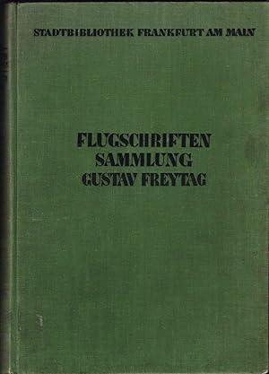 Seller image for Flugschriftensammlung Gustav Freytag. for sale by Wiener Antiquariat Ingo Nebehay GmbH