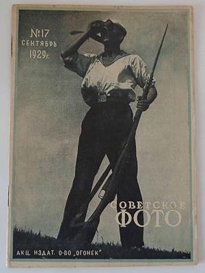 Soviet Photo (Sovetskoye foto). Revue n° 17, Septembre 1929.