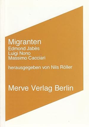 Seller image for Migranten for sale by Stefan Schuelke Fine Books