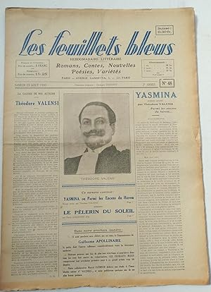 Seller image for LES FEUILLETS BLEUS (Tête de collection)-N°48- 23 août 1930 for sale by Librairie l'Aspidistra