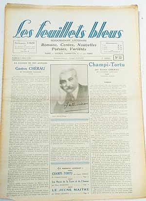 Seller image for LES FEUILLETS BLEUS (Tête de collection)-N°32- 3 mai 1930 for sale by Librairie l'Aspidistra