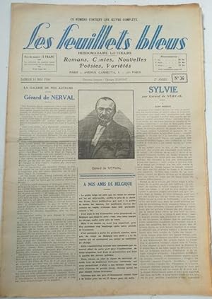 Seller image for LES FEUILLETS BLEUS (Tête de collection)-N°36- 31 mai 1930 for sale by Librairie l'Aspidistra