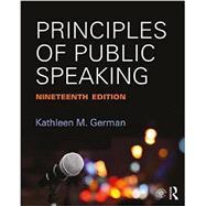 Immagine del venditore per Principles of Public Speaking venduto da eCampus