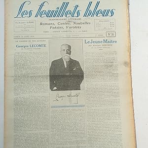 Seller image for LES FEUILLETS BLEUS (Tête de collection)-N°31- 26 avril 1930 for sale by Librairie l'Aspidistra